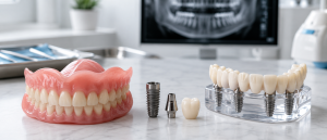 a guide to all on 4 dental implants vs dentures and which option is more suitable for someone