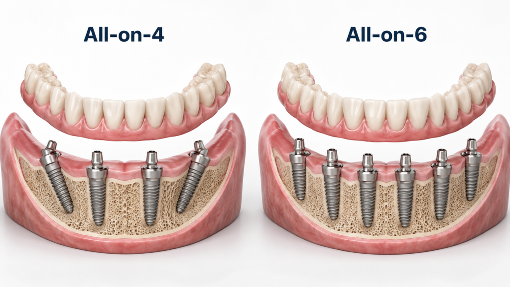 a guide to all on 4 vs all on 6 -the difference between both explained