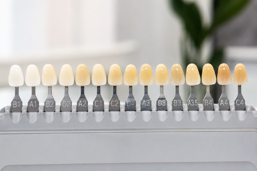 a guide to explaining the difference between composite veneers and porcelain veneers