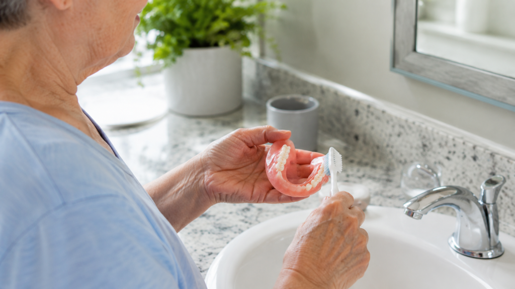 a guide to dentures vs dental implants and which option is right for someone